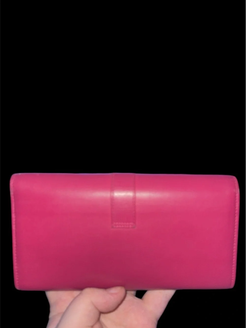 Yves Saint Laurent Pink Leather Women's Wallet